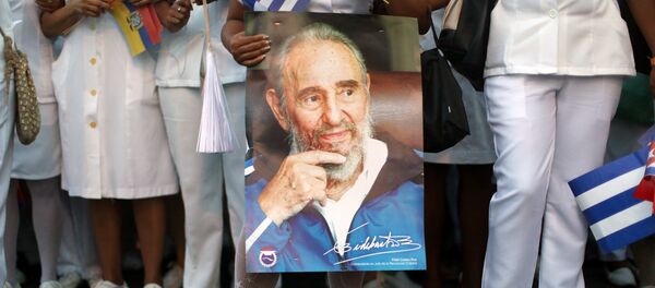 Retrato de Fidel Castro - Sputnik Mundo