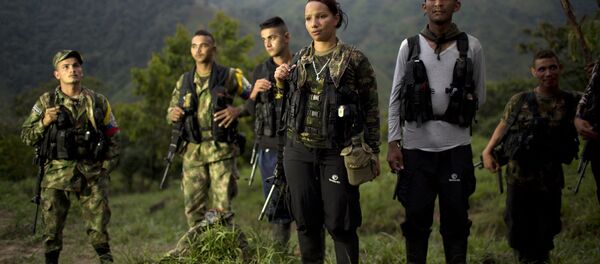 Miembros de la FARC - Sputnik Mundo