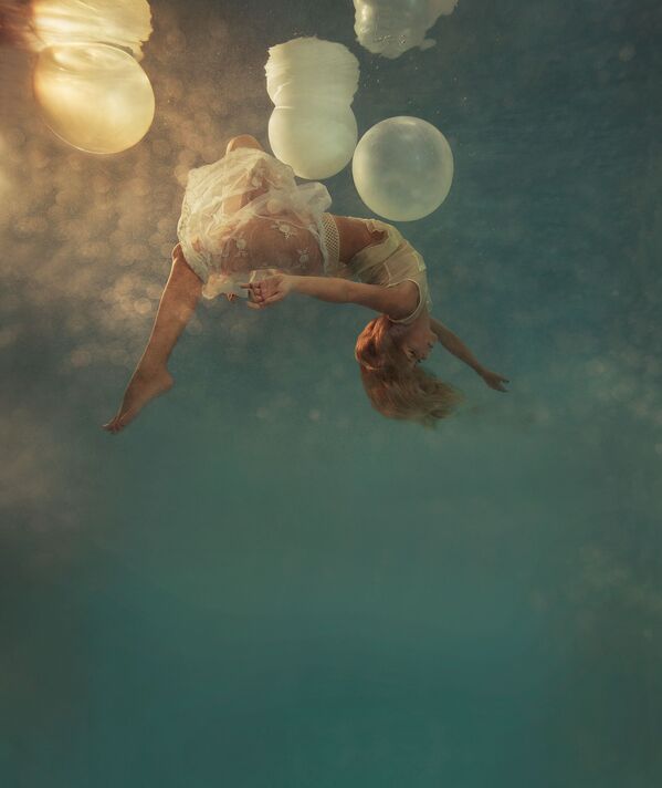 Las sirenas modernas: el hipnotizante arte submarino - Sputnik Mundo