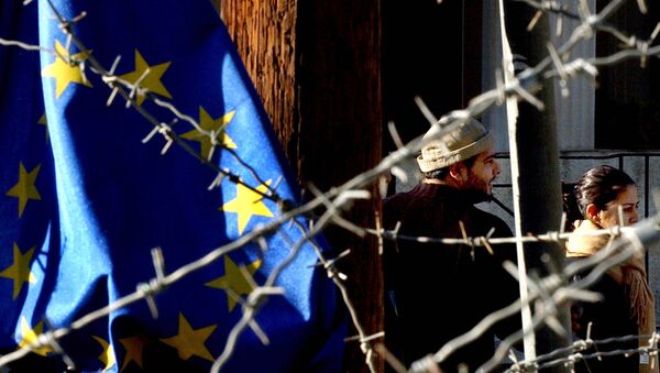 Bandera de la UE - Sputnik Mundo