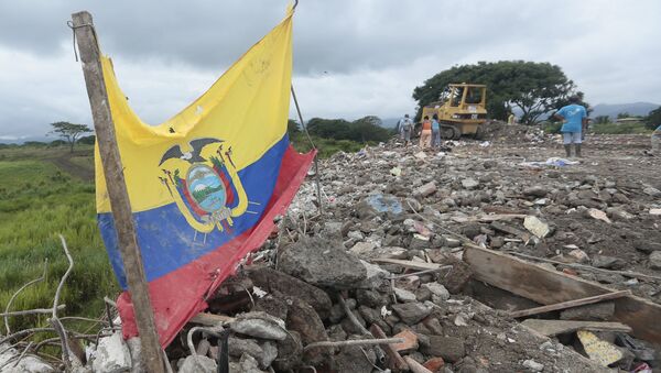 Terremoto en Ecuador - Sputnik Mundo