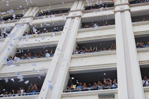 Estudiantes chinos Estudiantes chinos - Sputnik Mundo