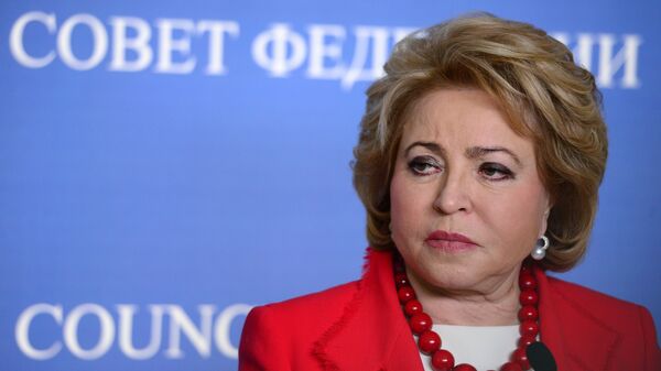 Valentina Matvienko, presidenta del Senado de Rusia - Sputnik Mundo