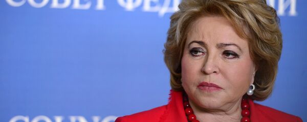 Valentina Matvienko, presidenta del Senado de Rusia - Sputnik Mundo