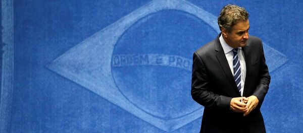 Aécio Neves, senador del Partido de la Social Democracia de Brasil - Sputnik Mundo