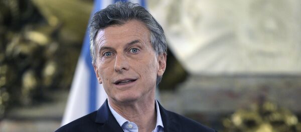 Mauricio Macri, presidente de Argentina - Sputnik Mundo