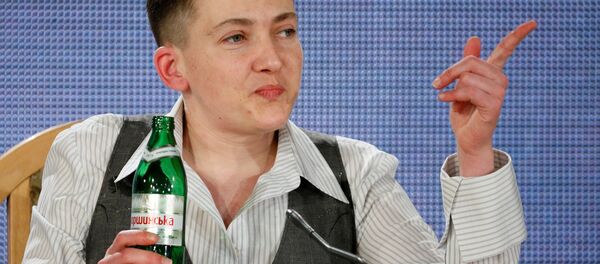 Nadezhda Sávchenko, militar ucraniana - Sputnik Mundo