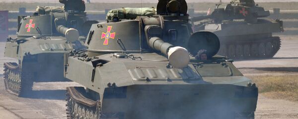 Tanques ucranianos Tanques ucranianos - Sputnik Mundo