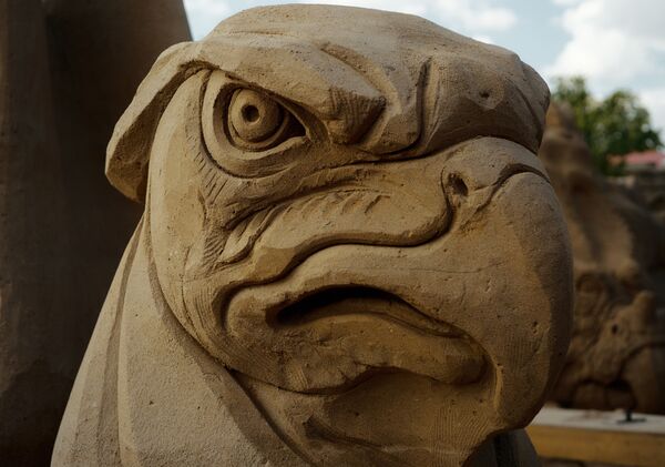 Reino de arena en la Fortaleza de Pedro y Pablo - Sputnik Mundo