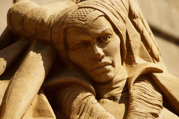 Reino de arena en la Fortaleza de Pedro y Pablo - Sputnik Mundo