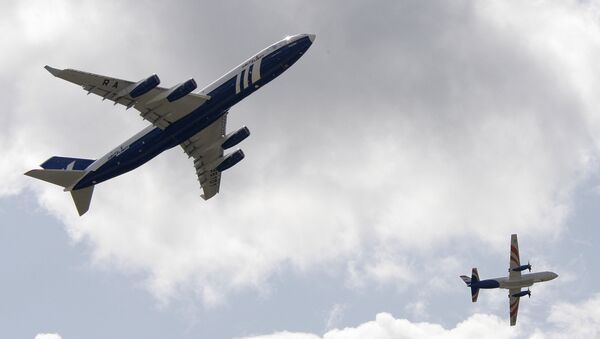 Avión ruso Il-96-400 - Sputnik Mundo