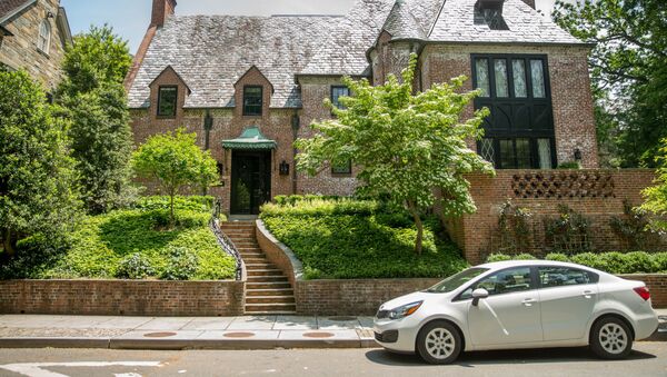 La futura casa de los Obama en la localidad de Kalorama, cerca de Washington - Sputnik Mundo