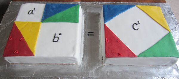 Pasteles teorema de Pitágoras - Sputnik Mundo