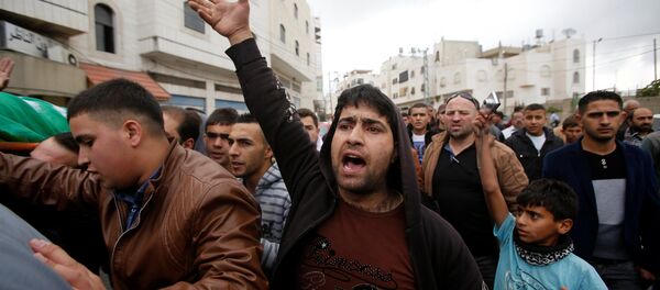 Funeral de Abdel Fatah al Sharif, el atacante palestino asesinado por un soldado israelí - Sputnik Mundo