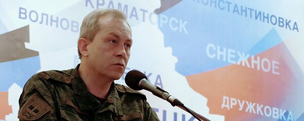 Eduard Basurin, vicecomandante de las milicias de la República Popular de Donetsk - Sputnik Mundo
