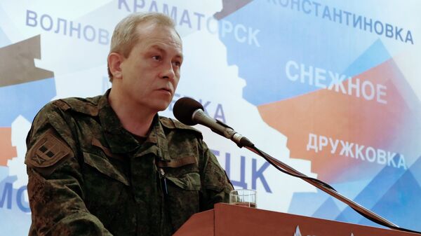 Eduard Basurin, vicecomandante de las milicias de la República Popular de Donetsk - Sputnik Mundo