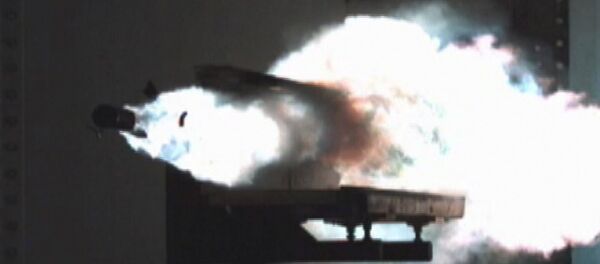 Un cañón de riel estadounidense (archivo) - Sputnik Mundo