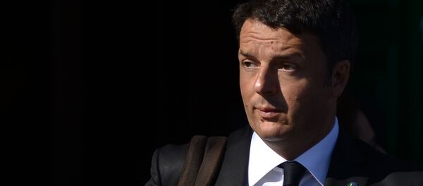 Matteo Renzi, primer ministro de Italia - Sputnik Mundo