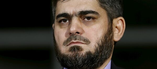Mohamed Alush, ex negociador jefe del opositor sirio ACN - Sputnik Mundo