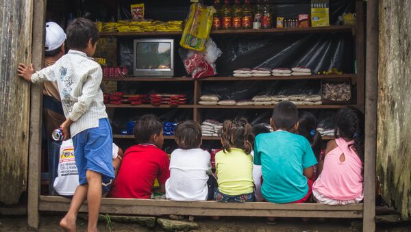 Niños colombianos - Sputnik Mundo