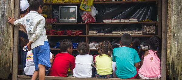 Niños colombianos - Sputnik Mundo