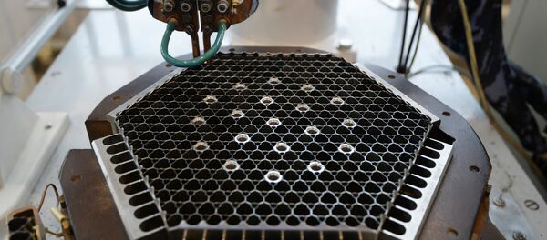 Una de las etapas de fabricación del combustible nuclear (archivo) Una de las etapas de fabricación del combustible nuclear (archivo) - Sputnik Mundo