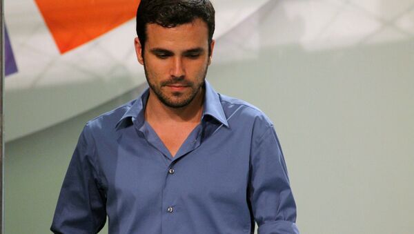 Alberto Garzón - Sputnik Mundo