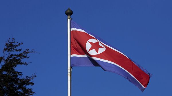 Bandera de Corea del Norte - Sputnik Mundo