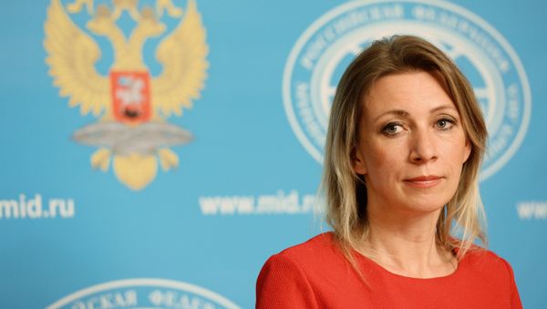María Zajárova, la portavoz del Ministerio de Exteriores de Rusia María Zajárova, la portavoz del Ministerio de Exteriores de Rusia - Sputnik Mundo