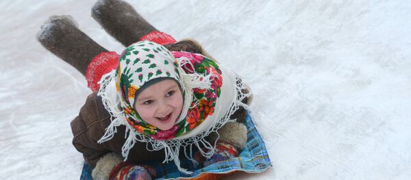 Niña rusa - Sputnik Mundo