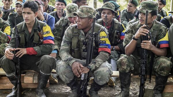 Combatientes de las FARC (archivo) - Sputnik Mundo