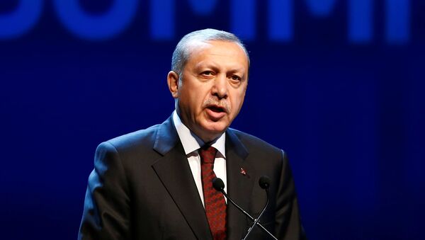 Recep Tayyip Erdogan, presidente de Turquía - Sputnik Mundo