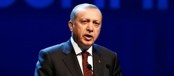Recep Tayiip Erdogan, presidente de Turquía - Sputnik Mundo