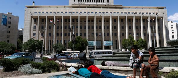 Niños en Damasco - Sputnik Mundo