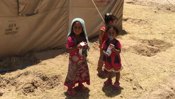 Los niños de Faluya iraquí, ocupada por Daesh Los niños de Faluya iraquí, ocupada por Daesh - Sputnik Mundo