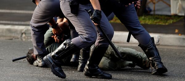 Al menos seis detenidos en las protestas del MTST en Sao Paulo - Sputnik Mundo