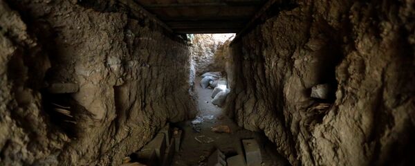 Un túnel de Daesh (archivo) - Sputnik Mundo