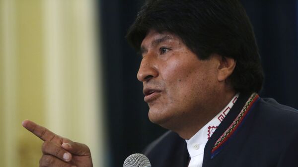 Evo Morales, presidente de Bolivia - Sputnik Mundo