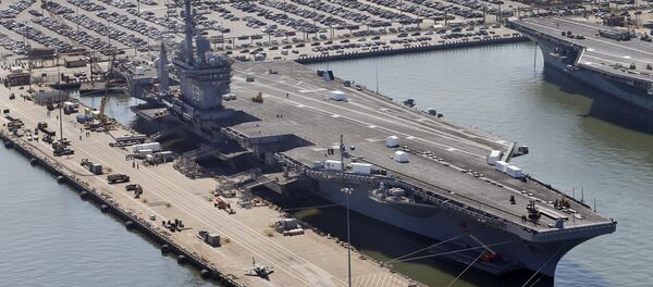 El portaaviones estadounidense Eisenhower - Sputnik Mundo