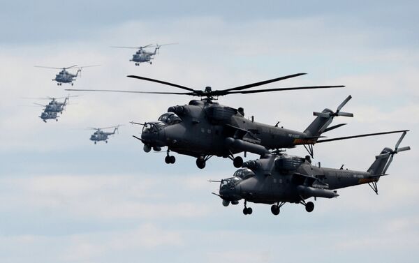 Helicópteros Mi-35 - Sputnik Mundo