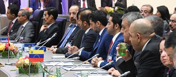 Ministros de petróleo de los países miembros de la OPEP Ministros de petróleo de los países miembros de la OPEP - Sputnik Mundo