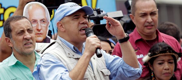 Jesús Torrealba, coordinador de la alianza opositora MUD - Sputnik Mundo