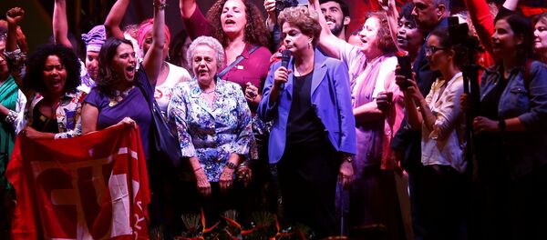 Dilma Rousseff, presidenta suspendida de Brasil - Sputnik Mundo