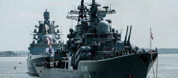 El destructor ruso Nastóichivy en la región de Kalinigrado, Rusia El destructor ruso Nastóichivy en la región de Kalinigrado, Rusia - Sputnik Mundo