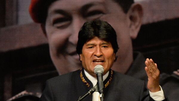 Evo Morales, presidente de Bolivia - Sputnik Mundo