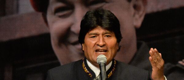 Evo Morales, presidente de Bolivia - Sputnik Mundo