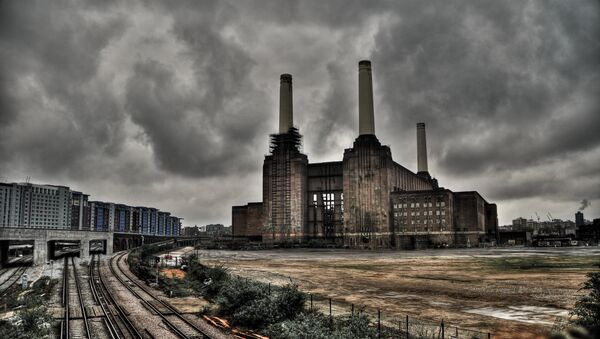 Una central eléctrica Una central eléctrica - Sputnik Mundo