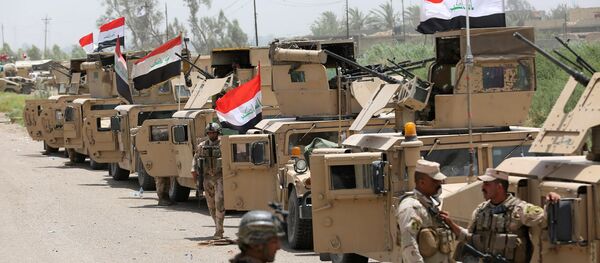 El Ejército de Irak a las afueras de la ciudad de Faluya - Sputnik Mundo