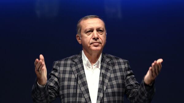 Recep Tayyip Erdogan, presidente de Turquía - Sputnik Mundo