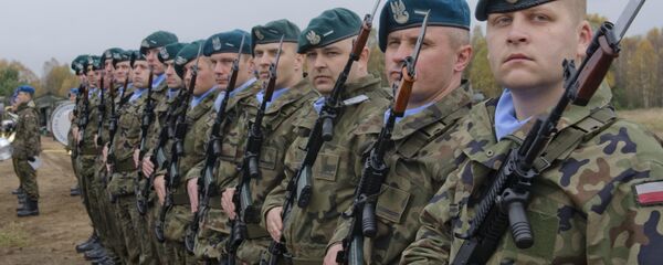 Militares polacos (archivo) - Sputnik Mundo